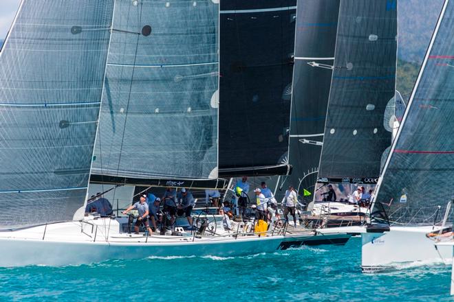 A wall of boats on the start line – Airlie Beach Race Week ©  Andrea Francolini / ABRW